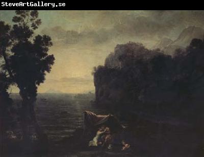 Claude Lorrain Coast Scene with Acis and Galatea (mk17)